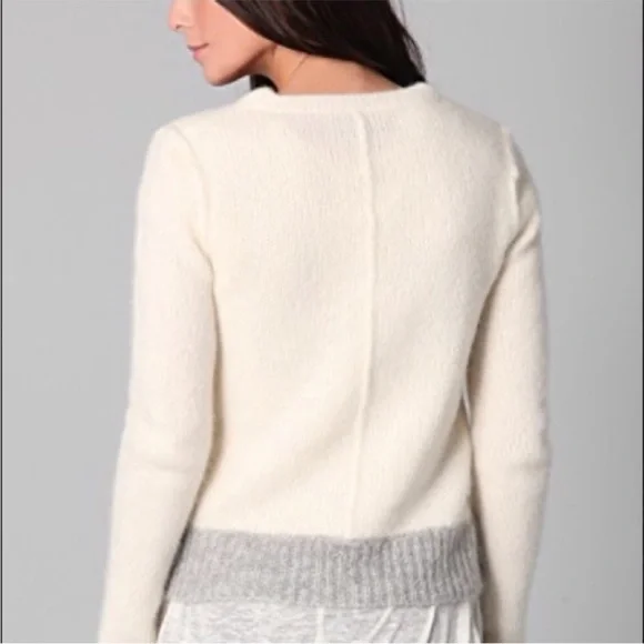 Rag n Bone Two Tone Crew Neck Sweater Sz XS - Picture 3 of 7